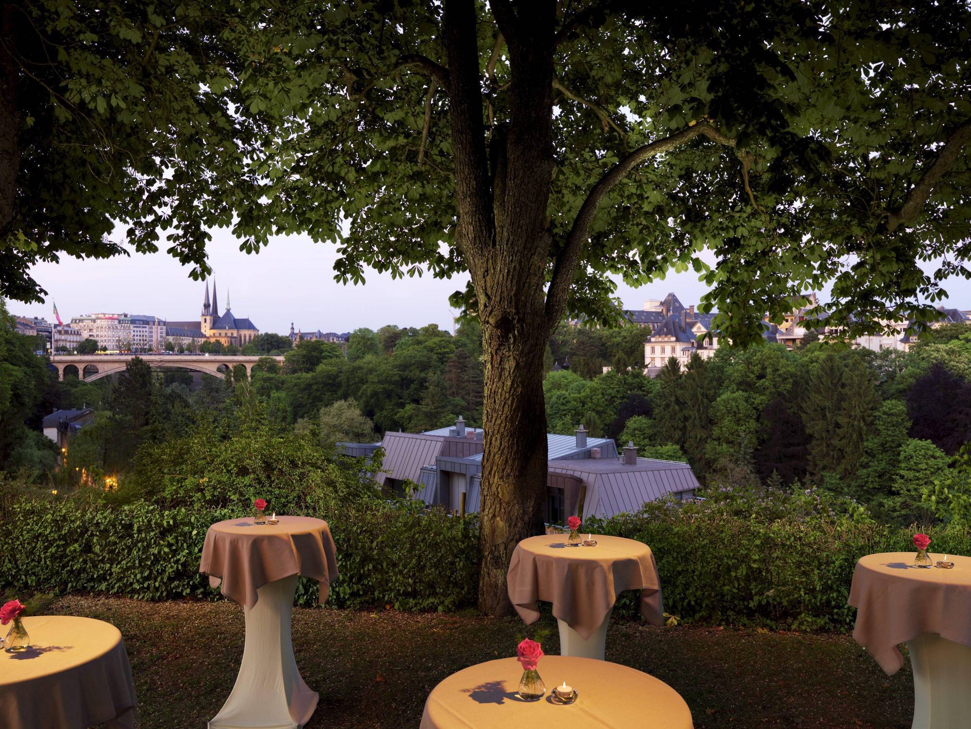 Hotel Parc Belle-Vue Lüksemburg Restoran fotoğraf